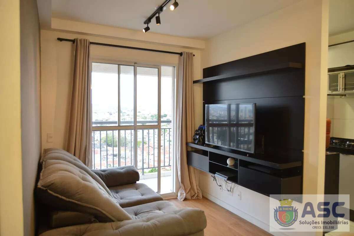 Apartamento à venda em Santo André, Vila Alzira, com 2 quartos, 54m² - Apartamento São Caetano